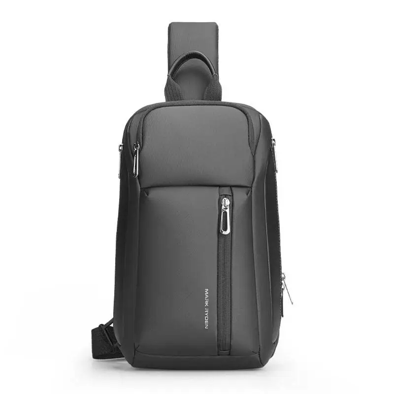 Crossbody Bag Men - มาร์ค ไรเดนกระเป๋าคาดหน้าอกอเนกประสงค์ กระเป๋าสะพายข้างผู้ชาย ความจุขนาดใหญ่ กระเป๋าเป้สะพายหลังขนาดเล็กแบบลำลอง