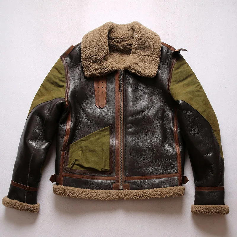 Bomber Jacket Men - 2040 ยุโรป US ขนาดคุณภาพสูง Super WARM