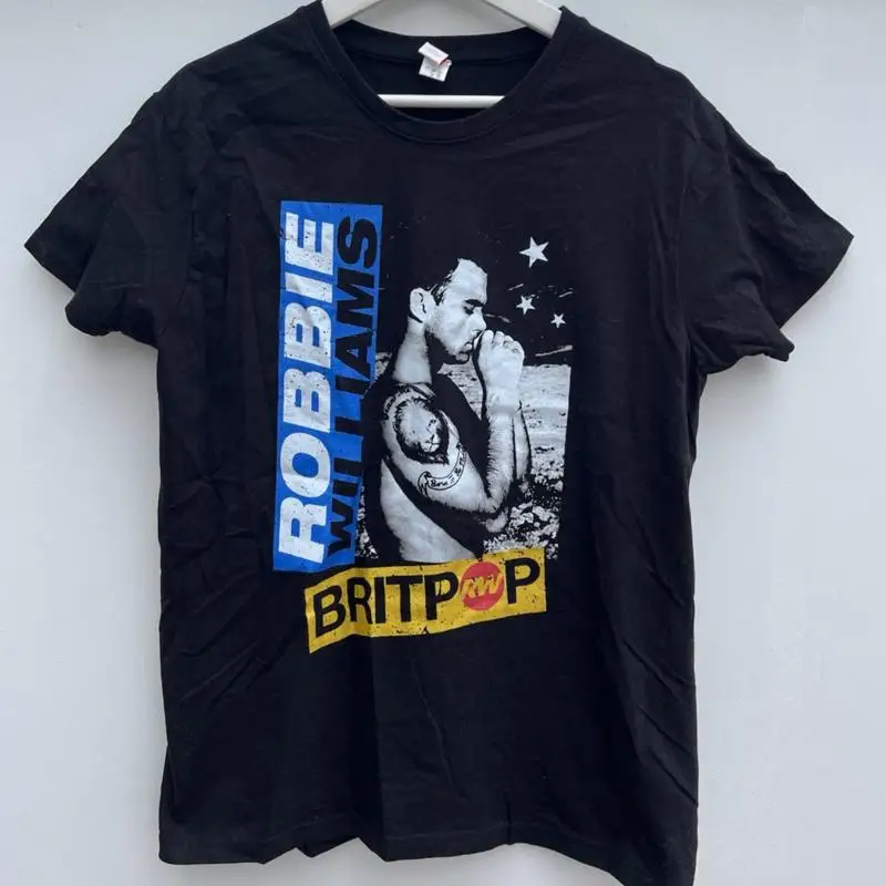 Men'S Fashion Uk - เสื้อยืด Robbie Williams Britpop Tour UK