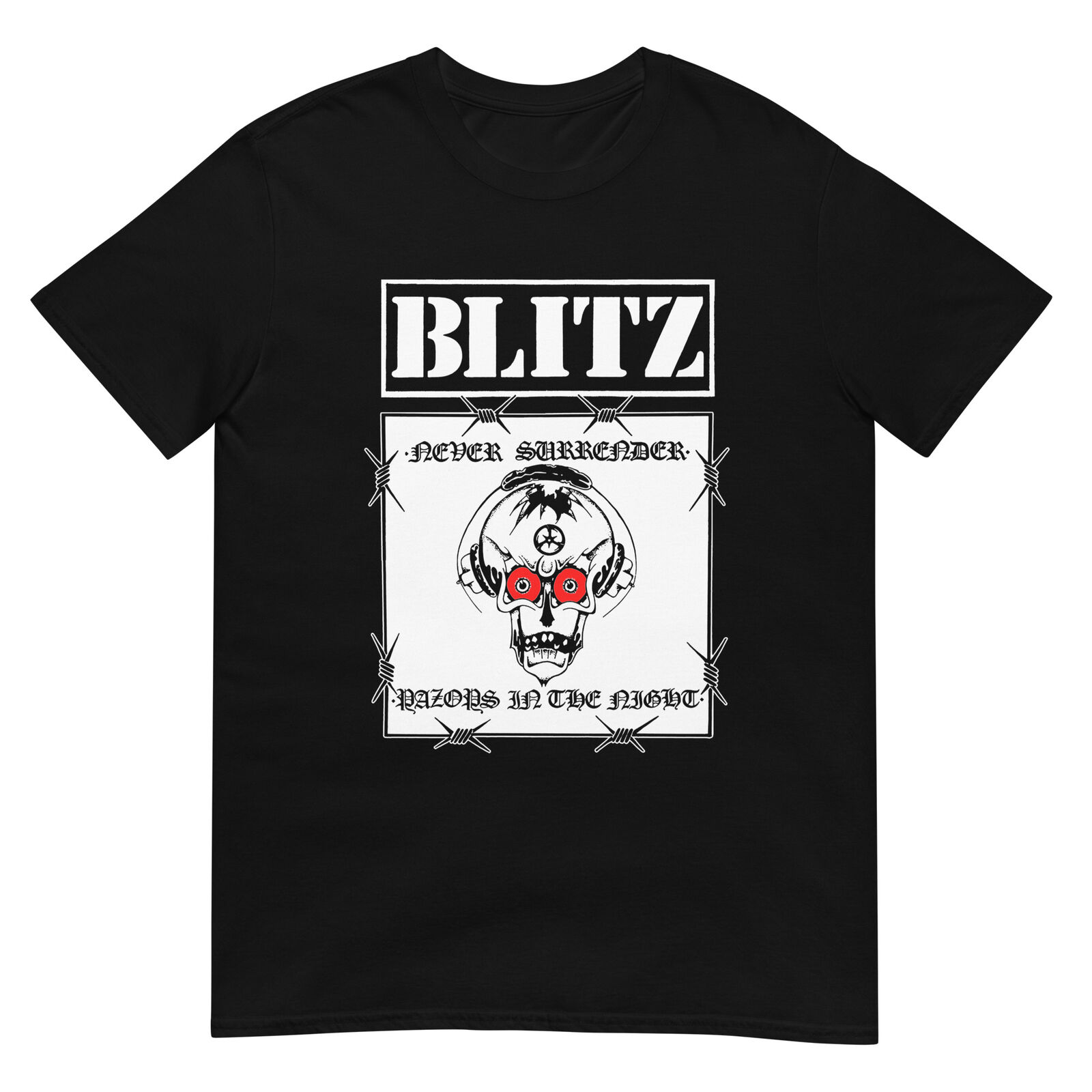 Men'S Fashion Uk - เสื้อยืด Blitz Razors UK วินเทจพังก์80S
