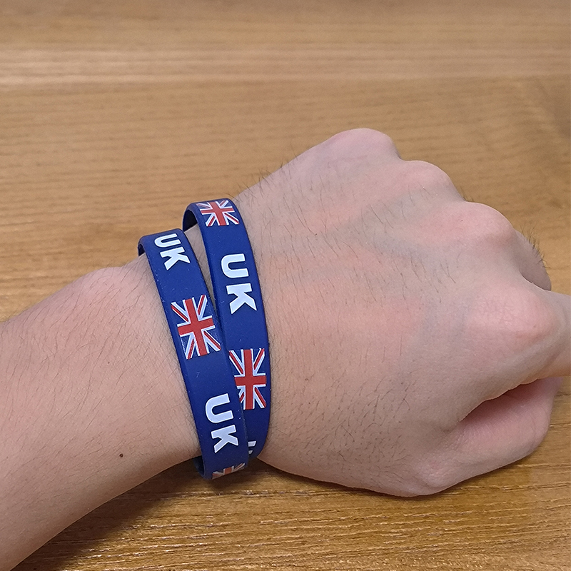 2ชิ้นธงชาติอังกฤษกำไลข้อมือซิล - Men'S Fashion Uk บทวิจารณ์และราคา