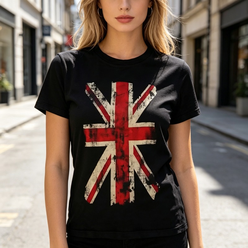 ยูเนี่ยนแจ็คเสื้อยืดกราฟิกวินเ - Men'S Fashion Uk บทวิจารณ์และราคา