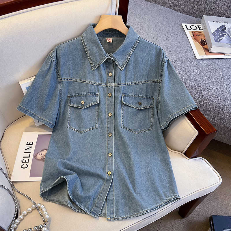Retro DENIM เสื้อผู้หญิงฤดูร้อ - Denim Jacket Vintage บทวิจารณ์และราคา
