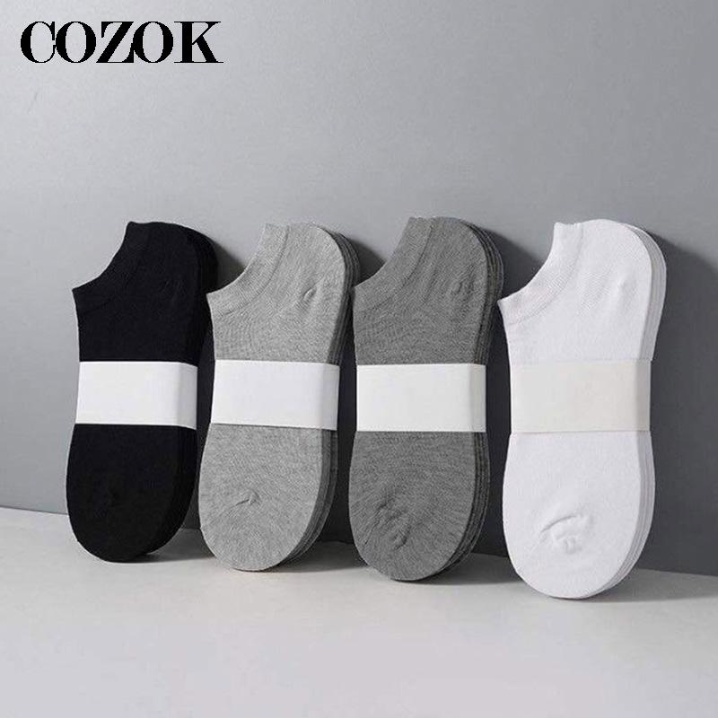 10 ชิ้น = 5 คู่ ถุงเท้าผู้ชาย  - Socks Ankle Men บทวิจารณ์และราคา