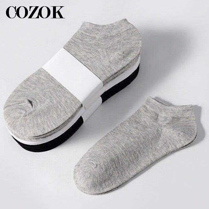 10 ชิ้น = 5 คู่ ถุงเท้าผู้ชาย  - Socks Ankle Men บทวิจารณ์และราคา