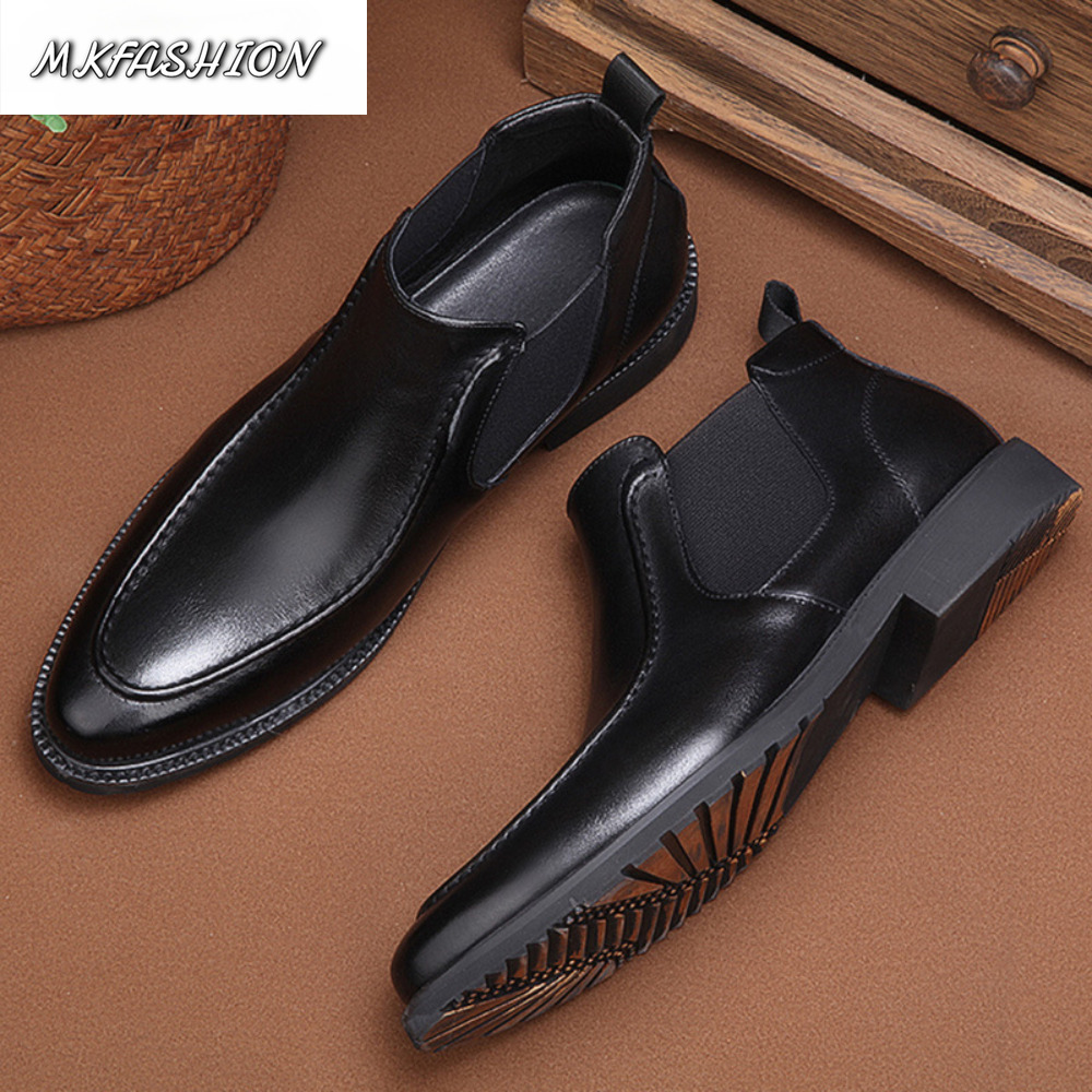 รองเท้าบูทข้อเท้าแฟชั่นผู้ชาย  - Men'S Fashion Line บทวิจารณ์และราคา