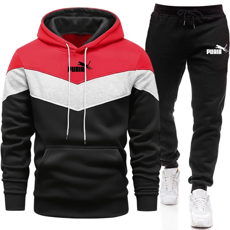 ชุดผู้ชาย/เสื้อฮู้ด/กางเกง ฤดู - Mens Fashion Casual Outfits บทวิจารณ์และราคา