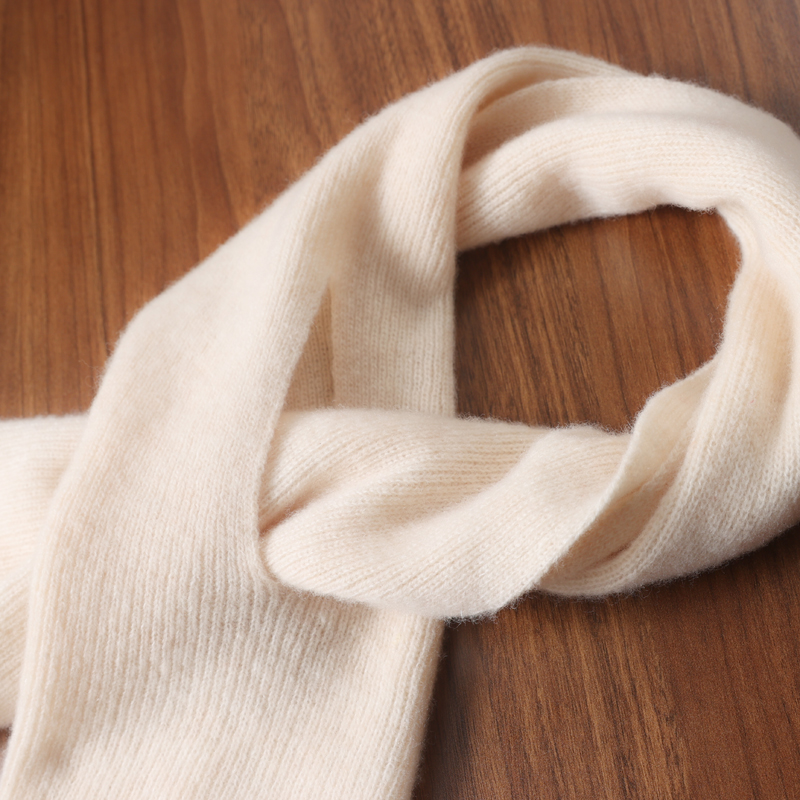 ใหม่ถักผ้าพันคอแบบกลวง 100% ขน - Men Scarf Wool บทวิจารณ์และราคา