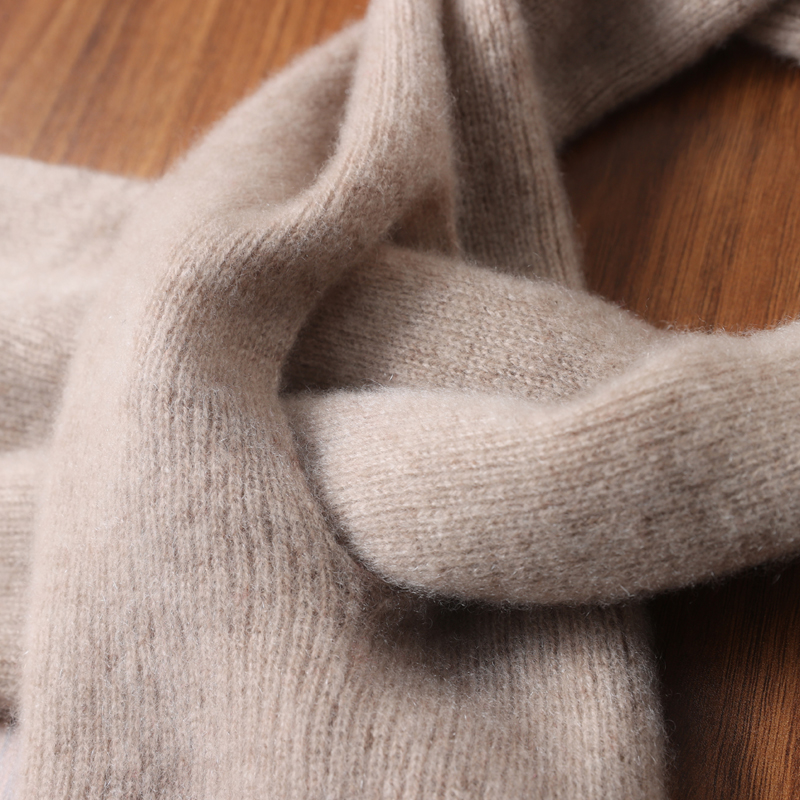 ใหม่ถักผ้าพันคอแบบกลวง 100% ขน - Men Scarf Wool บทวิจารณ์และราคา