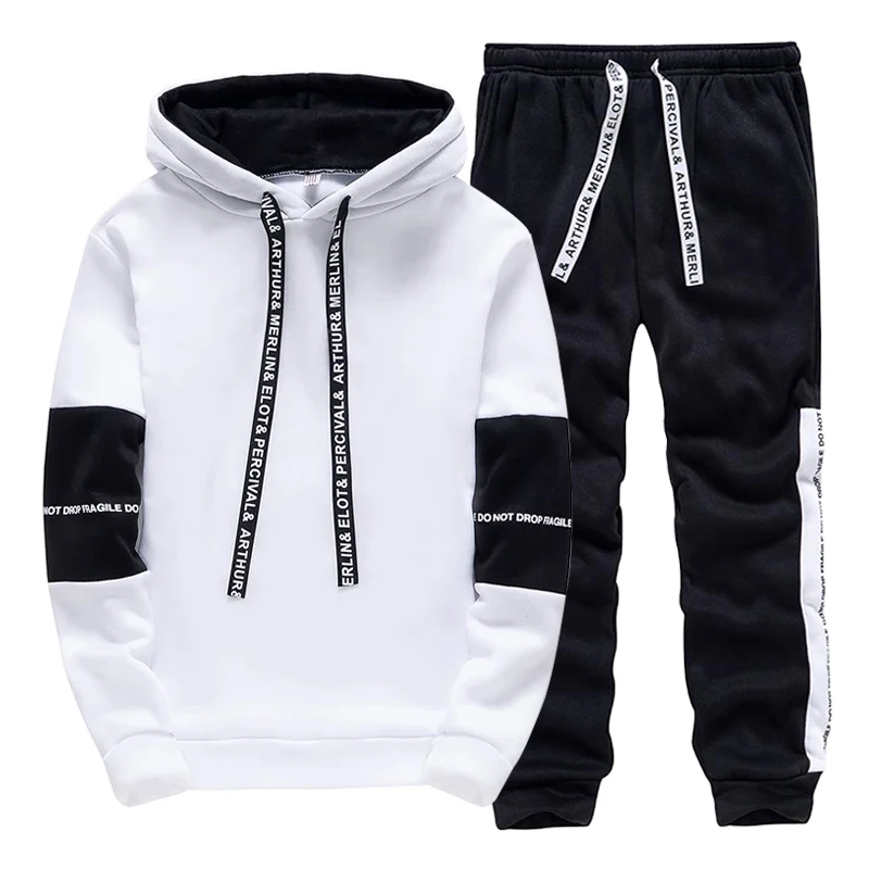 ชุดวอร์มผู้ชาย เสื้อฮู้ดลำลองส - Mens Fashion Casual Outfits บทวิจารณ์และราคา