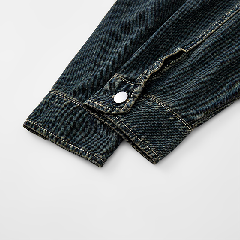 แจ็คเก็ตยีนส์ฟอกสีสำหรับผู้ชาย - Denim Jacket Vintage บทวิจารณ์และราคา