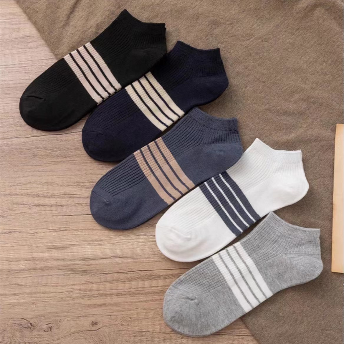 5 คู่ถุงเท้าผู้ชายสำหรับฤดูร้อ - Socks Ankle Men บทวิจารณ์และราคา