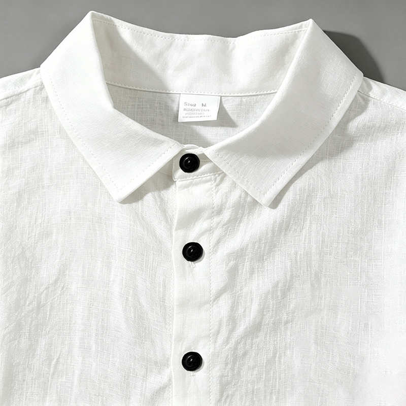 ชุดเซ็ตผ้าลินินสองชิ้นสำหรับผู - Linen Shirt Summer บทวิจารณ์และราคา