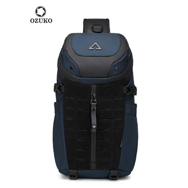 กระเป๋าคาดอก Ozuko กระเป๋าคาดล - Crossbody Bag Men บทวิจารณ์และราคา
