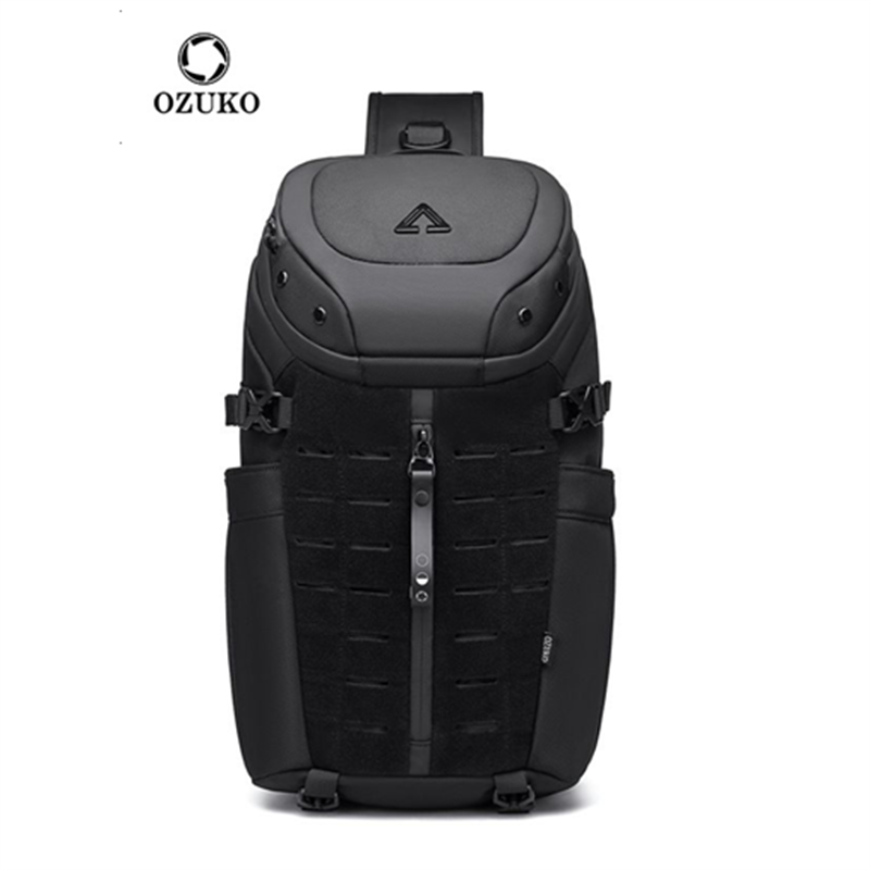 กระเป๋าคาดอก Ozuko กระเป๋าคาดล - Crossbody Bag Men บทวิจารณ์และราคา