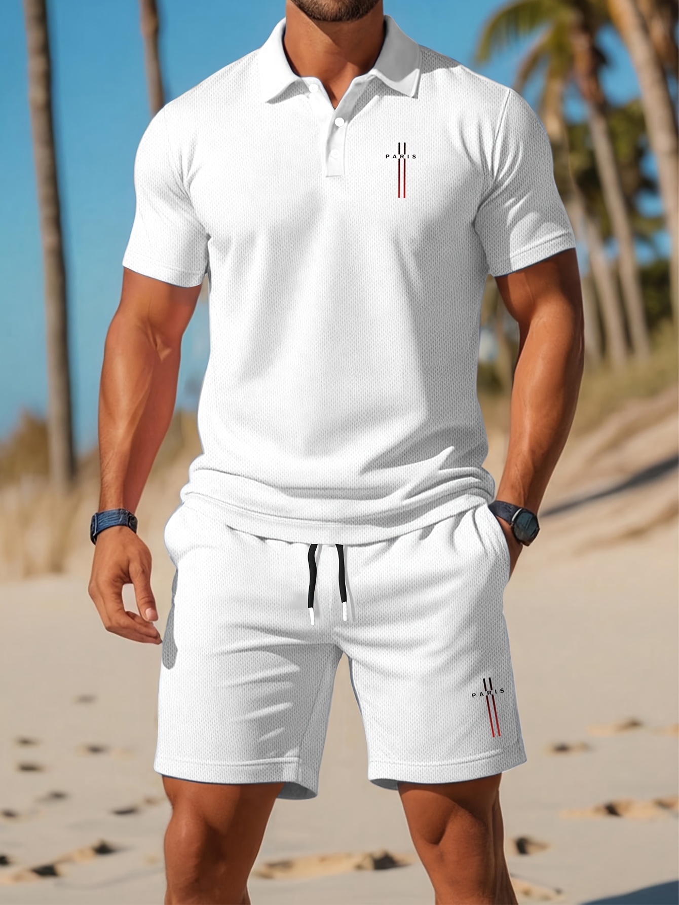 ชุดเสื้อโปโลผู้ชายฤดูร้อนปี 20 - Men'S Fashion Polo Shirt บทวิจารณ์และราคา