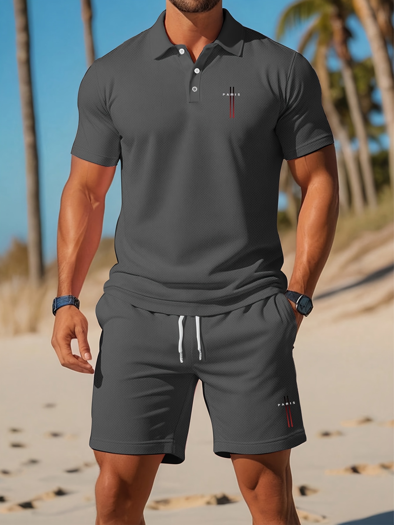 ชุดเสื้อโปโลผู้ชายฤดูร้อนปี 20 - Men'S Fashion Polo Shirt บทวิจารณ์และราคา