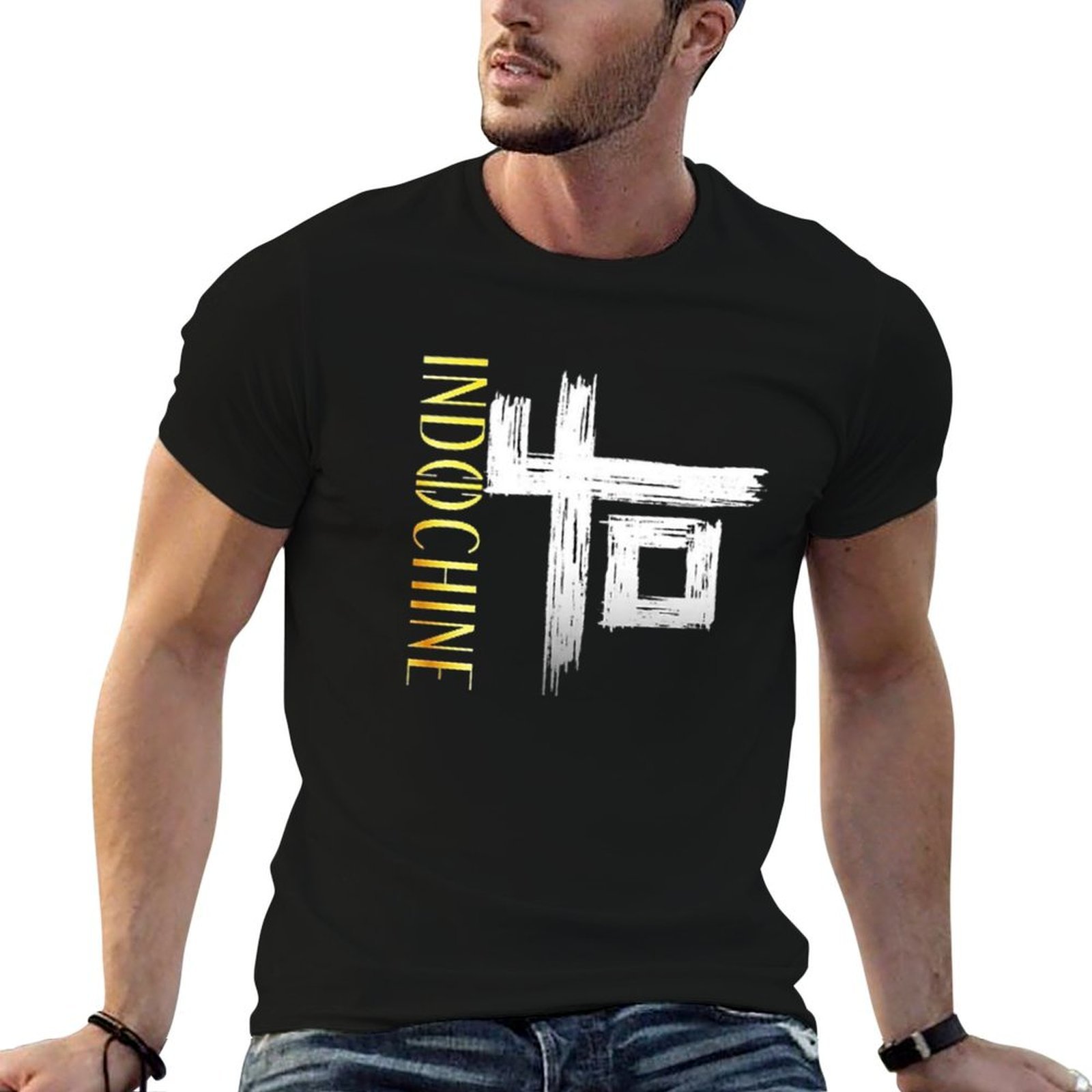 โลโก้วงดนตรี Best of Indochine - Men'S Fashion Genres บทวิจารณ์และราคา