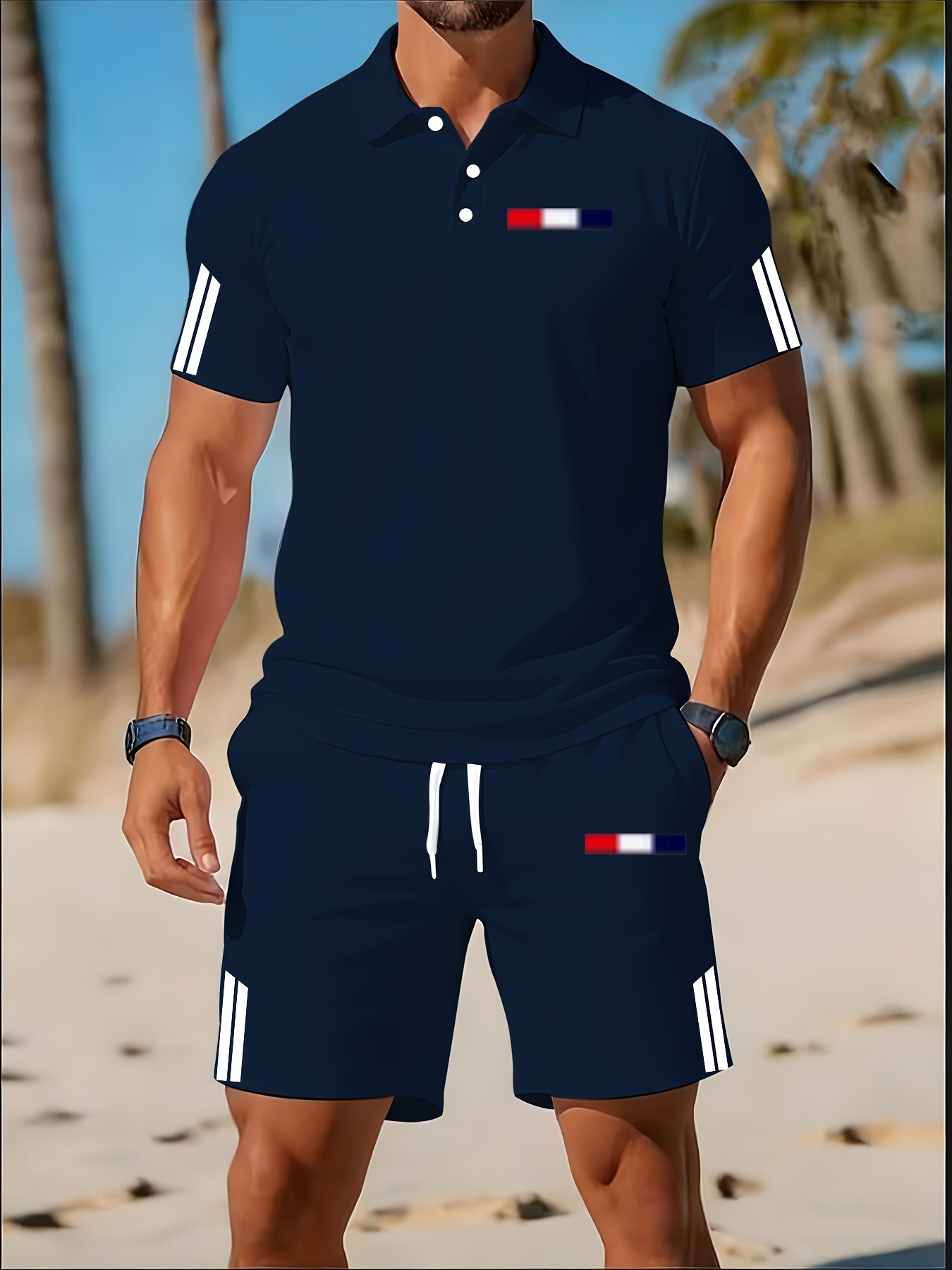 ชุดเสื้อโปโลผู้ชายฤดูร้อนปี 20 - Men'S Fashion Polo Shirt บทวิจารณ์และราคา