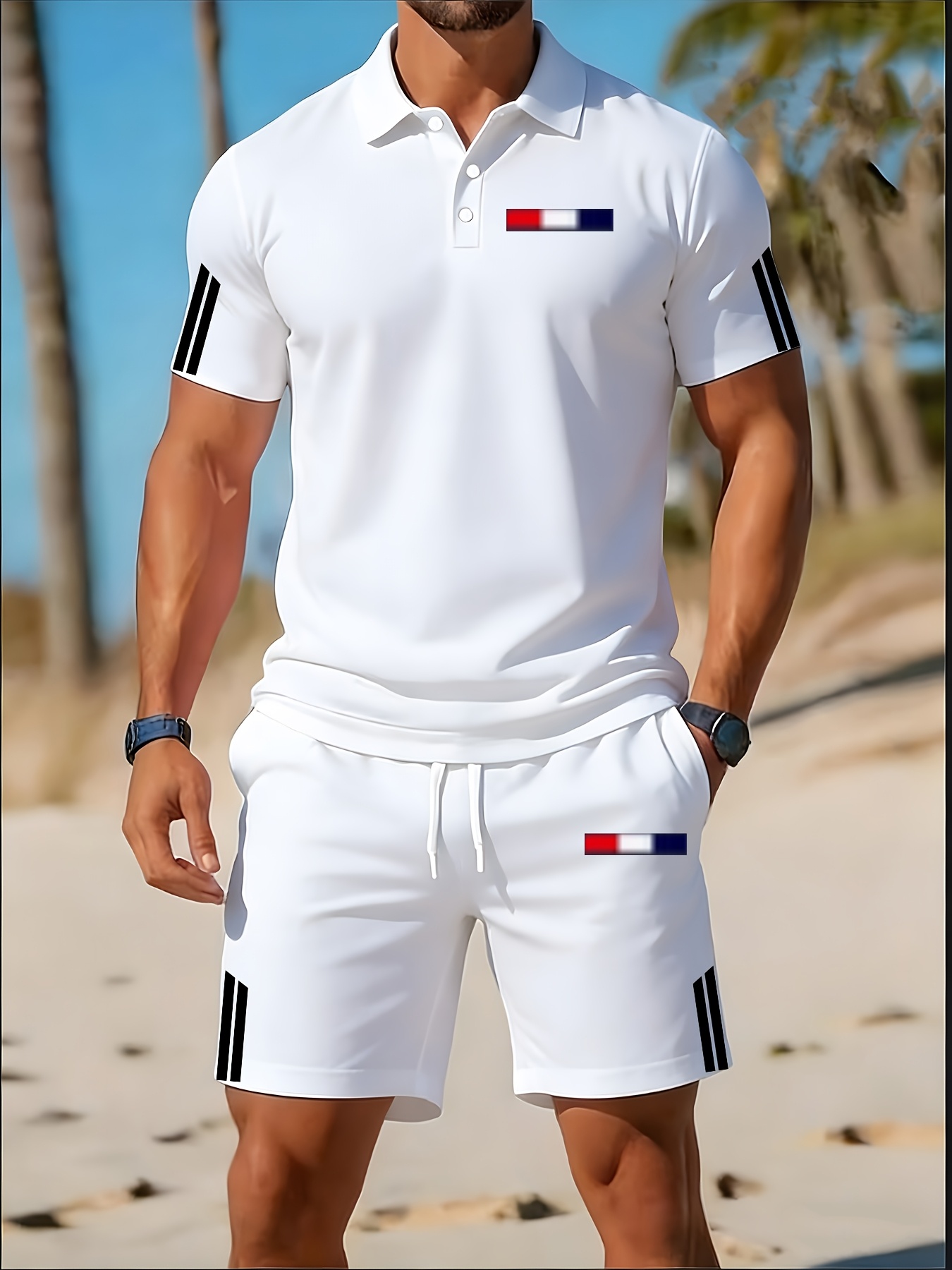 ชุดเสื้อโปโลผู้ชายฤดูร้อนปี 20 - Men'S Fashion Polo Shirt บทวิจารณ์และราคา