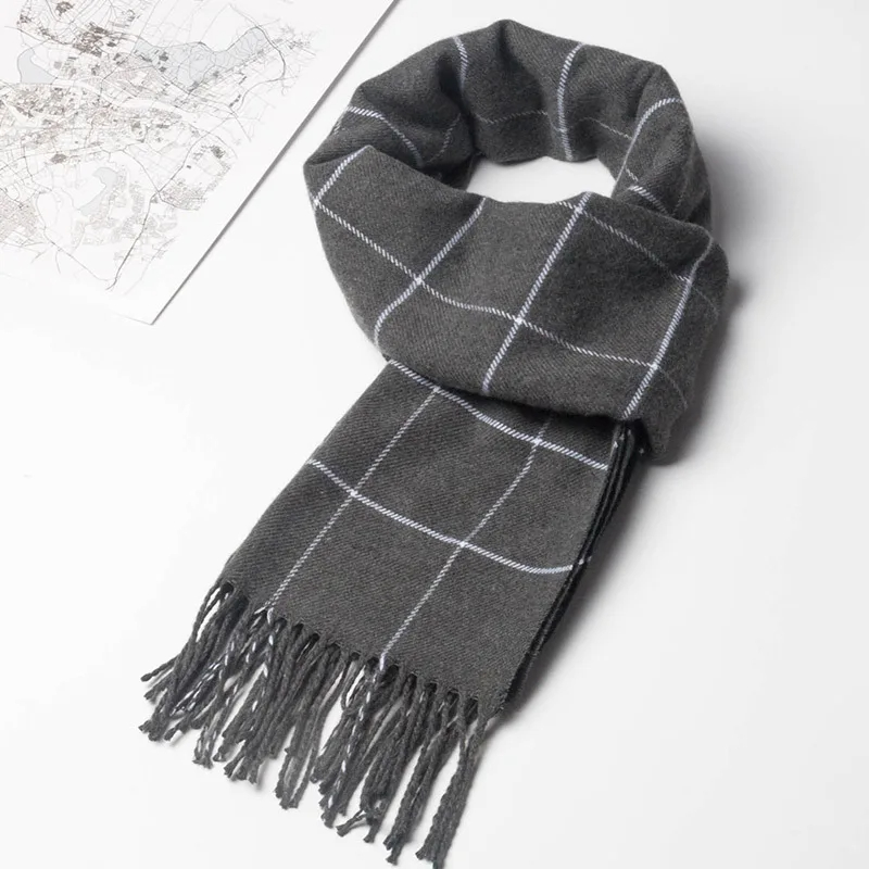 2023 ใหม่ฤดูหนาวผู้ชายผ้าพันคอ - Men Scarf Wool บทวิจารณ์และราคา