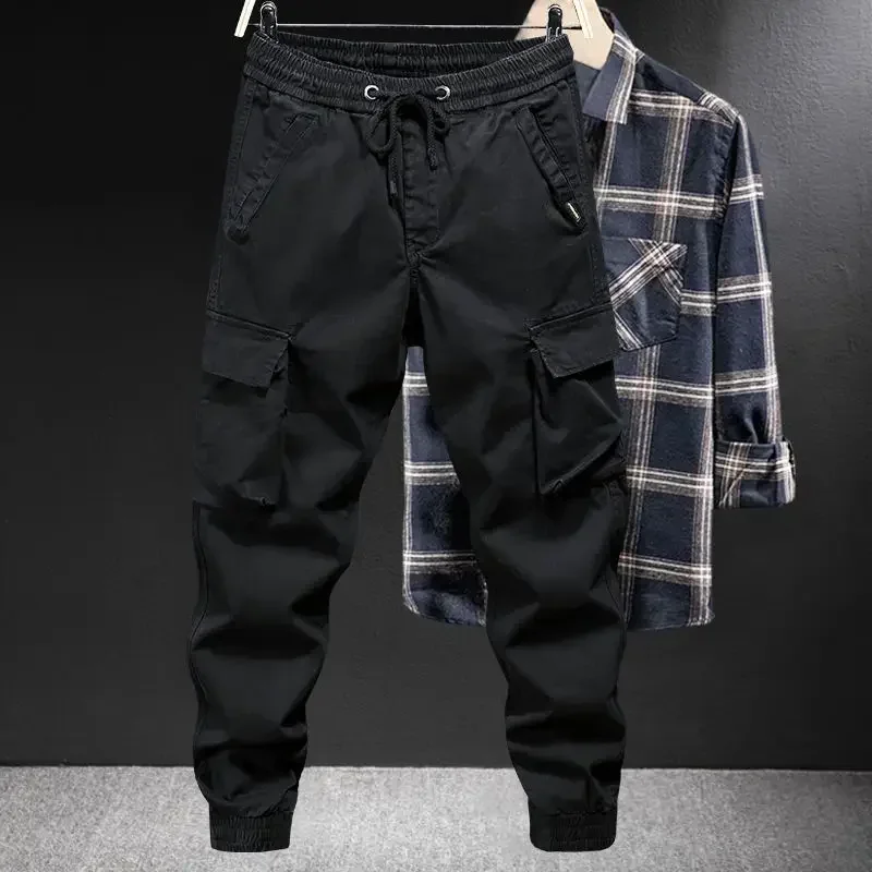 กางเกงคาร์โก้สีดำสำหรับผู้ชายส - Men'S Fashion Line บทวิจารณ์และราคา
