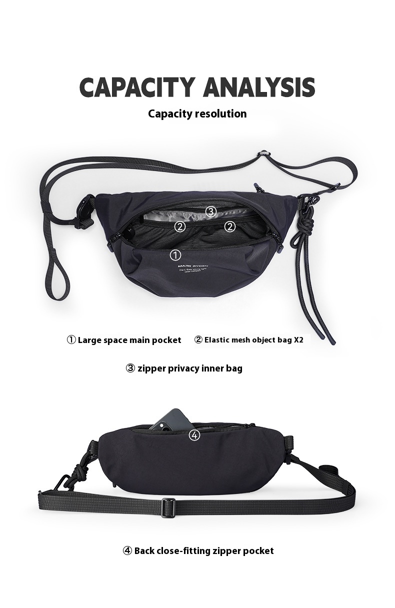 Mark Ryden กันน้ํา Casual กระเ - Crossbody Bag Men บทวิจารณ์และราคา