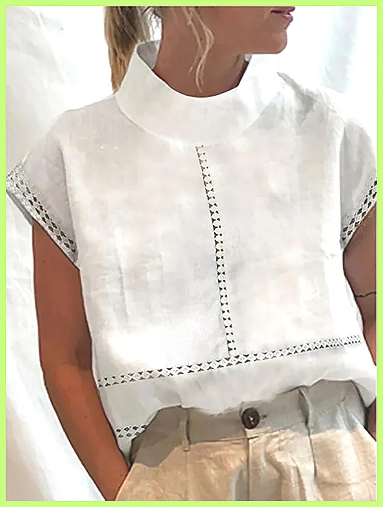 เสื้อเชิ้ตผ้าฝ้ายลินินสำหรับผู - Linen Shirt Summer บทวิจารณ์และราคา
