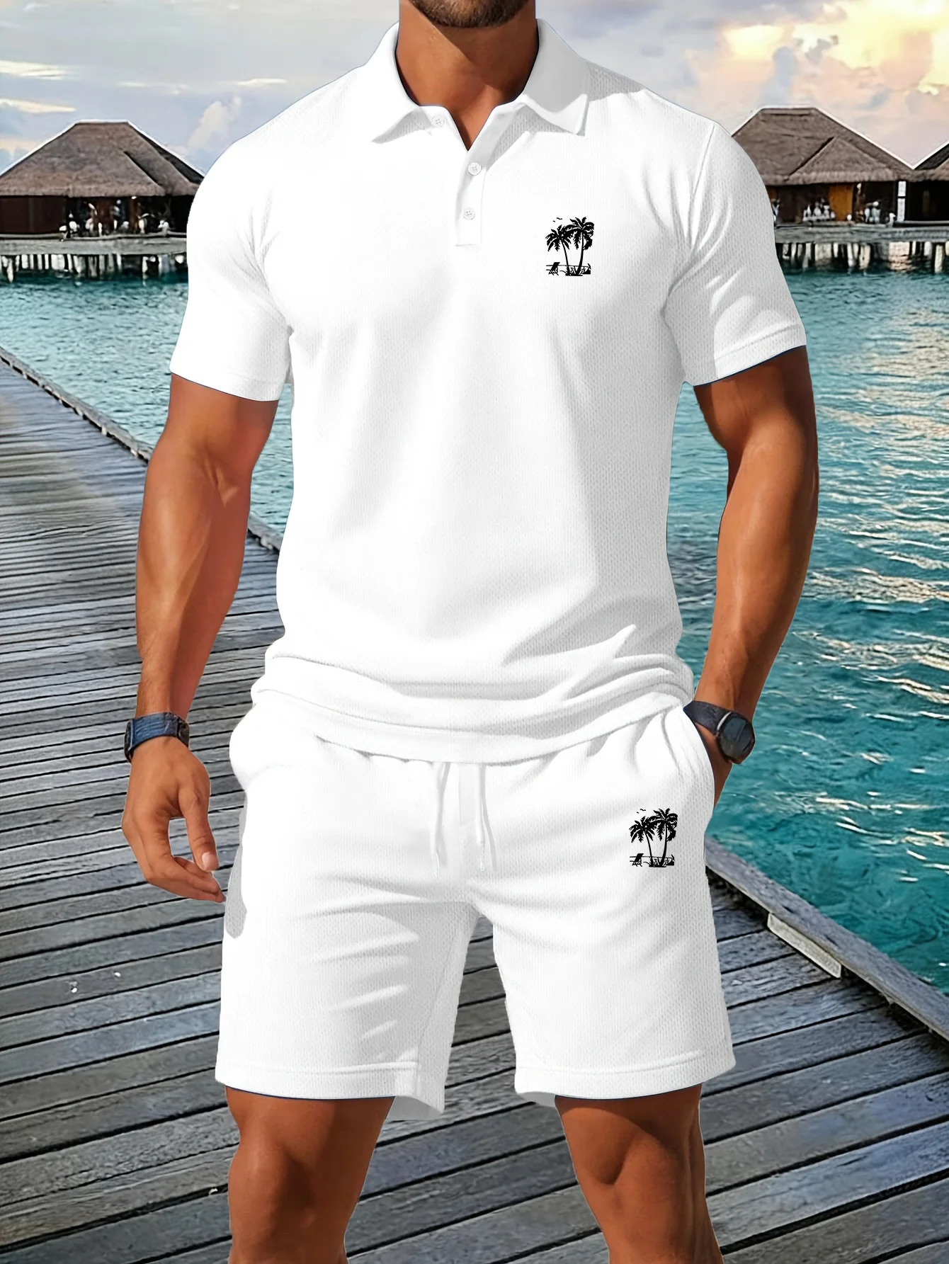 ชุดเสื้อโปโลผู้ชายใหม่สำหรับฤด - Men'S Fashion Polo Shirt บทวิจารณ์และราคา