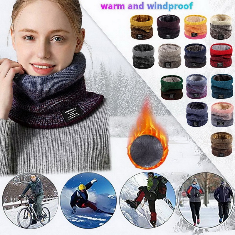 ฤดูหนาวผู้หญิงผู้ชายถัก Gradie - Men Scarf Wool บทวิจารณ์และราคา