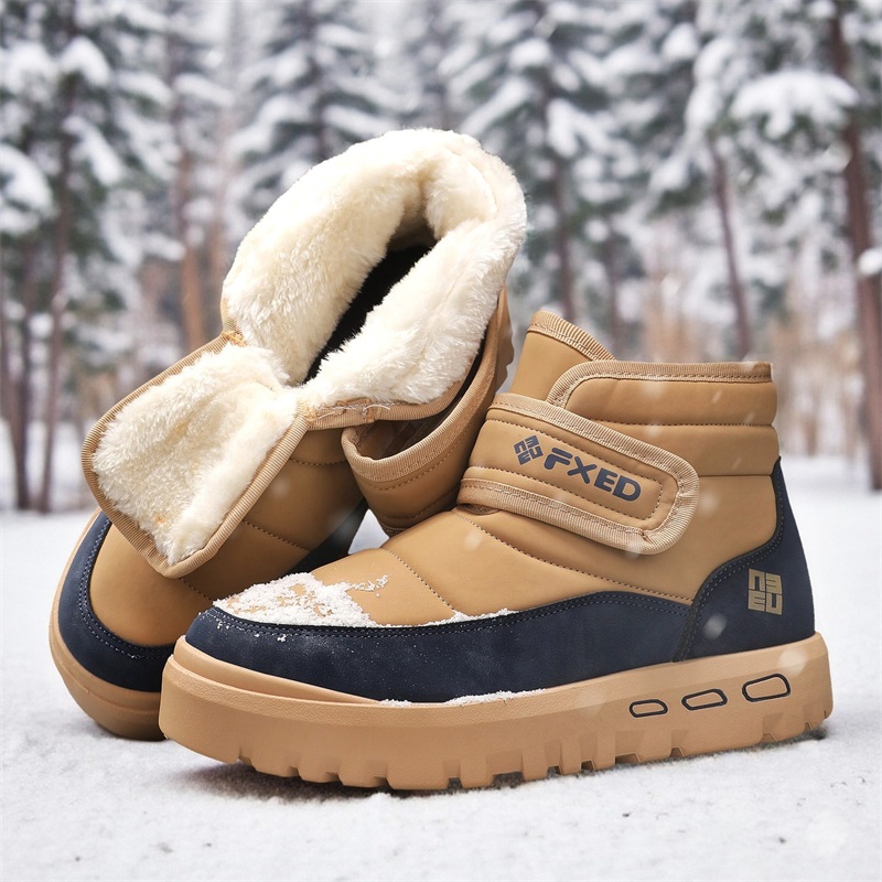 รองเท้าบูทหิมะบุขนสำหรับผู้ชาย - Men'S Fashion Line บทวิจารณ์และราคา
