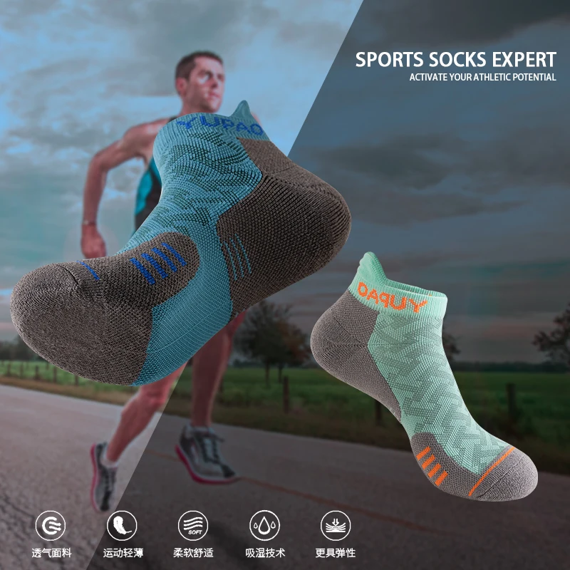 ถุงเท้ากีฬาข้อสั้นแบบหนา 3 คู่ - Socks Ankle Men บทวิจารณ์และราคา