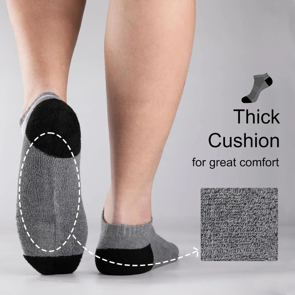 ถุงเท้าผู้ชายระบายอากาศได้ดี 1 - Socks Ankle Men บทวิจารณ์และราคา