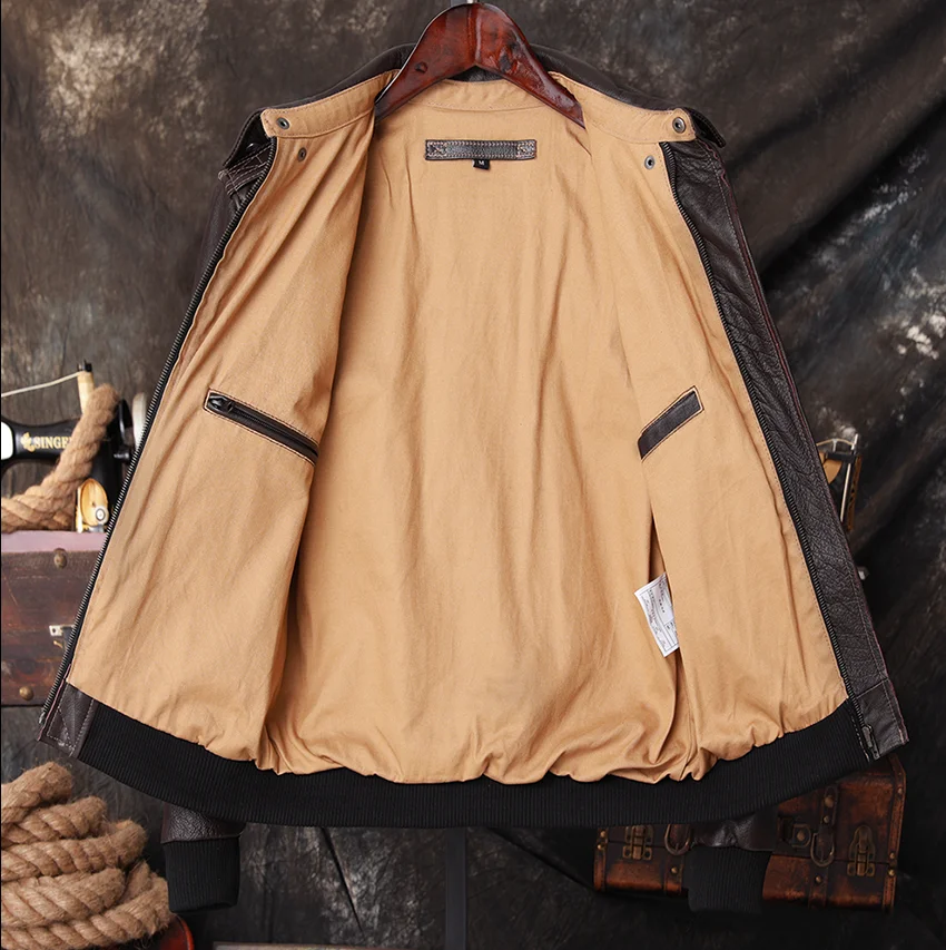 เสื้อแจ็คเก็ตนักบิน Bomber A2  - Bomber Jacket Men บทวิจารณ์และราคา