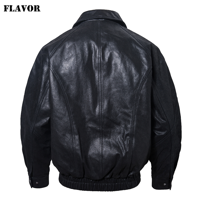 เสื้อแจ็คเก็ตหนังลำลองผู้ชาย F - Bomber Jacket Men บทวิจารณ์และราคา