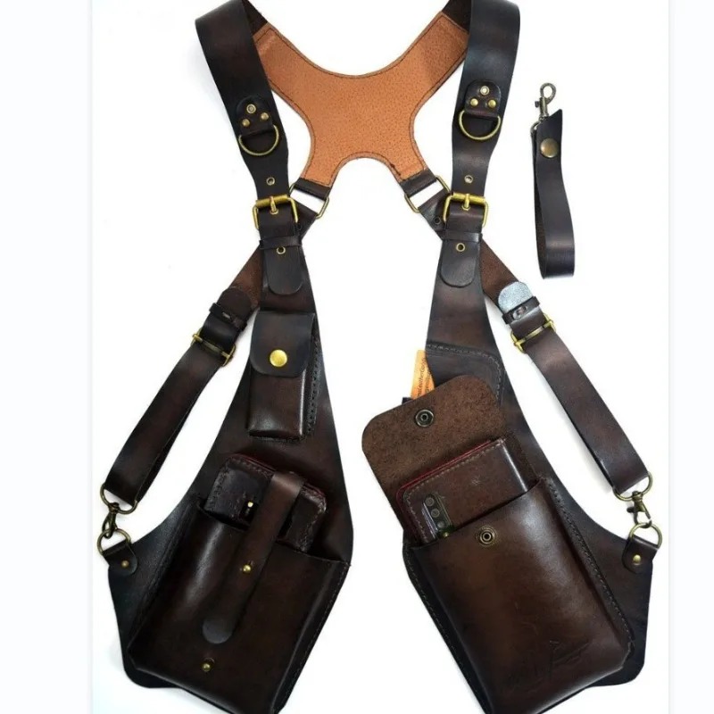 กระเป๋าหนังสะพายข้างสไตล์ยุโรป - Crossbody Bag Men บทวิจารณ์และราคา