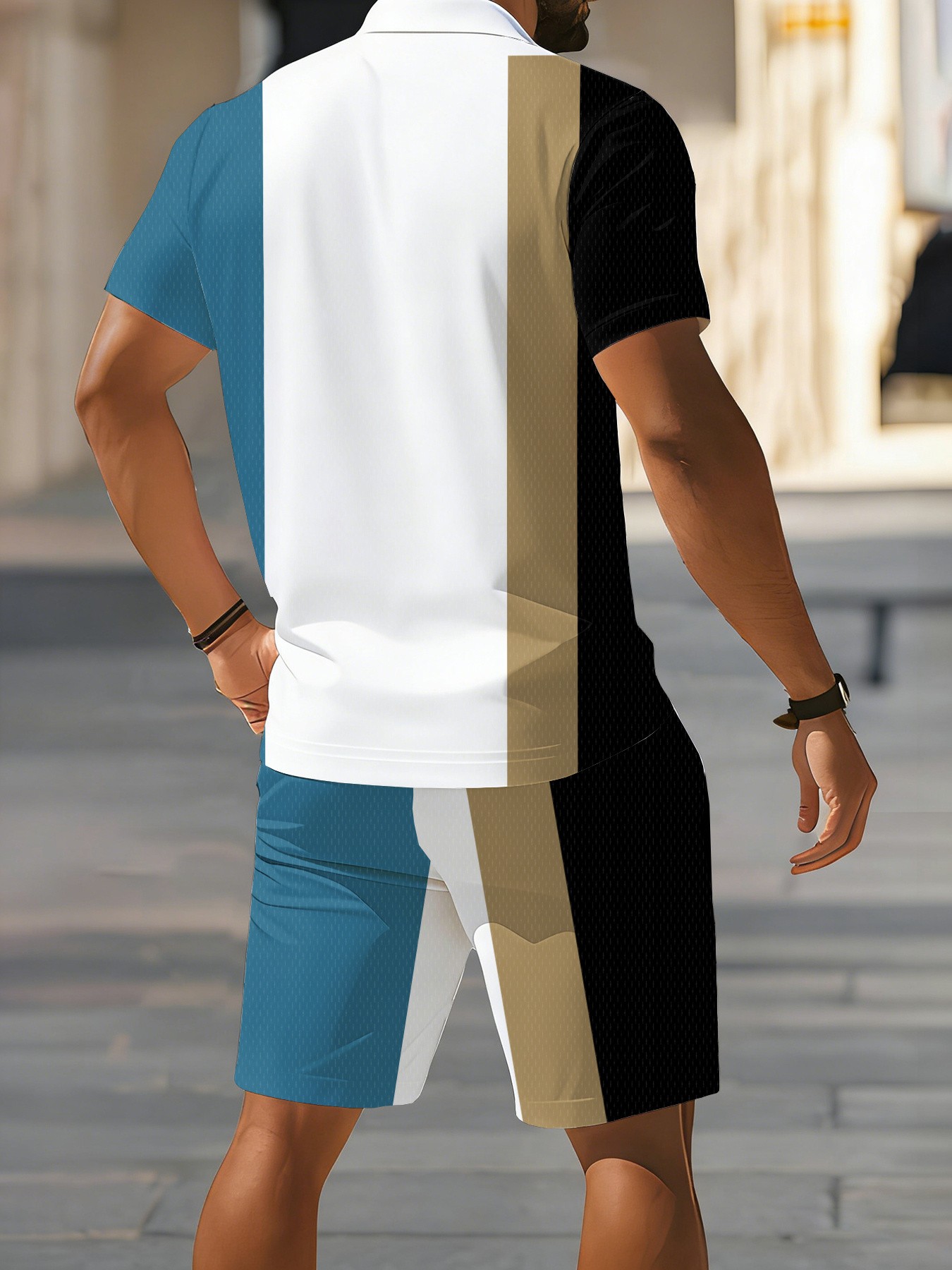 ชุดเสื้อโปโลผู้ชายอเมริกันฤดูร - Men'S Fashion Polo Shirt บทวิจารณ์และราคา