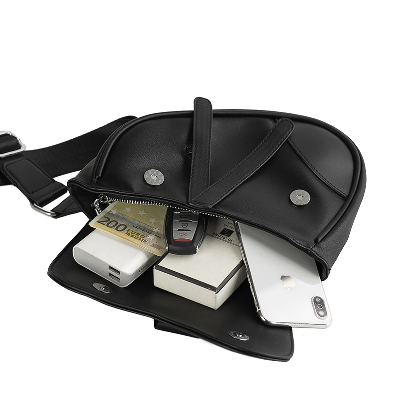 ผู้ชาย PU ชาย Breast กระเป๋าเร - Crossbody Bag Men บทวิจารณ์และราคา