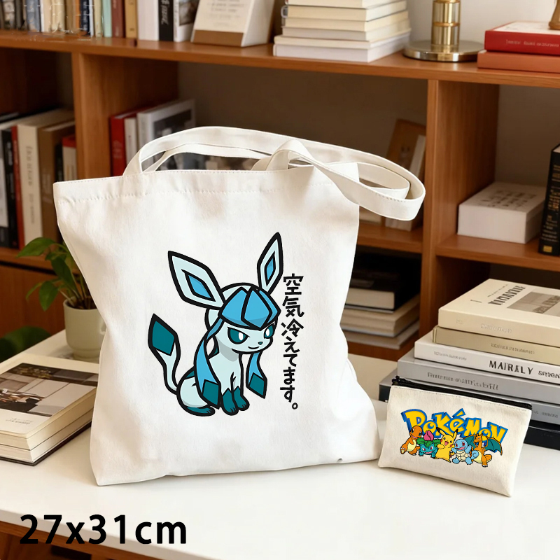 กระเป๋าผ้าแคนวาสลายโปเกมอน 2 ช - Crossbody Bag Men บทวิจารณ์และราคา