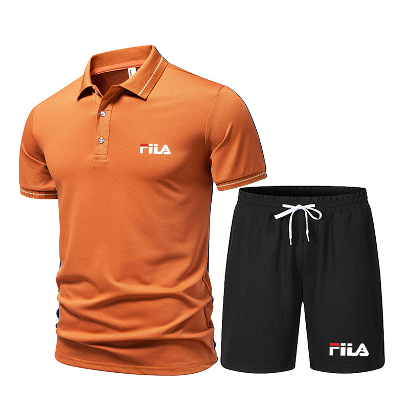 ชุดกีฬา 2 ชิ้นแฟชั่นสำหรับผู้ช - Men'S Fashion Polo Shirt บทวิจารณ์และราคา