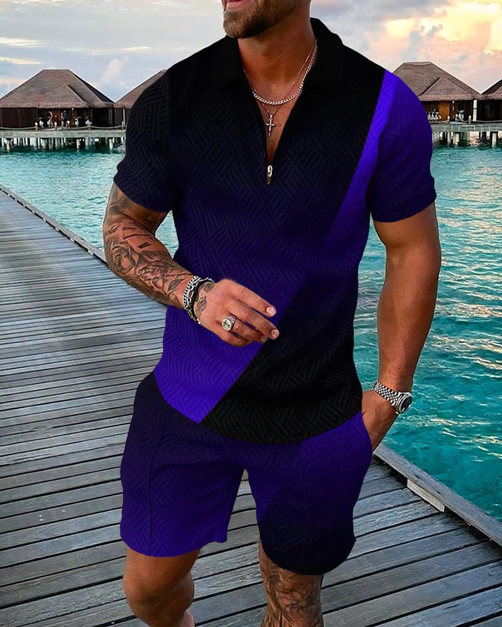 ชุดเซ็ต 2 ชิ้นสำหรับผู้ชาย พิม - Men'S Fashion Polo Shirt บทวิจารณ์และราคา