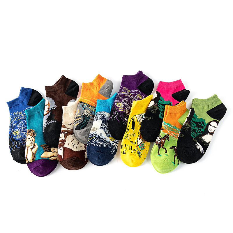 1/5 คู่ ถุงเท้าข้อสั้นผ้าฝ้ายห - Socks Ankle Men บทวิจารณ์และราคา