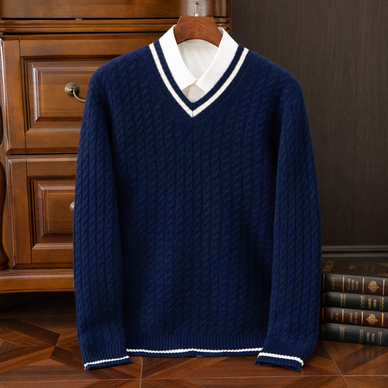 เสื้อสเวตเตอร์แคชเมียร์แท้ 100 - Knitted Cardigan Men บทวิจารณ์และราคา