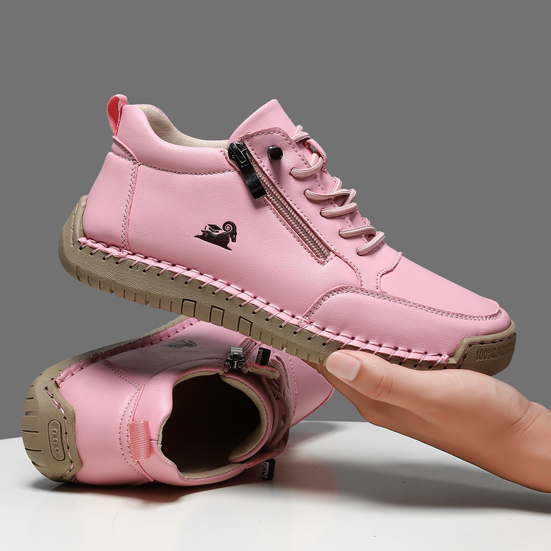 รองเท้าผ้าใบสตรีรองเท้าหนังทำม - Casual Sneakers Men บทวิจารณ์และราคา