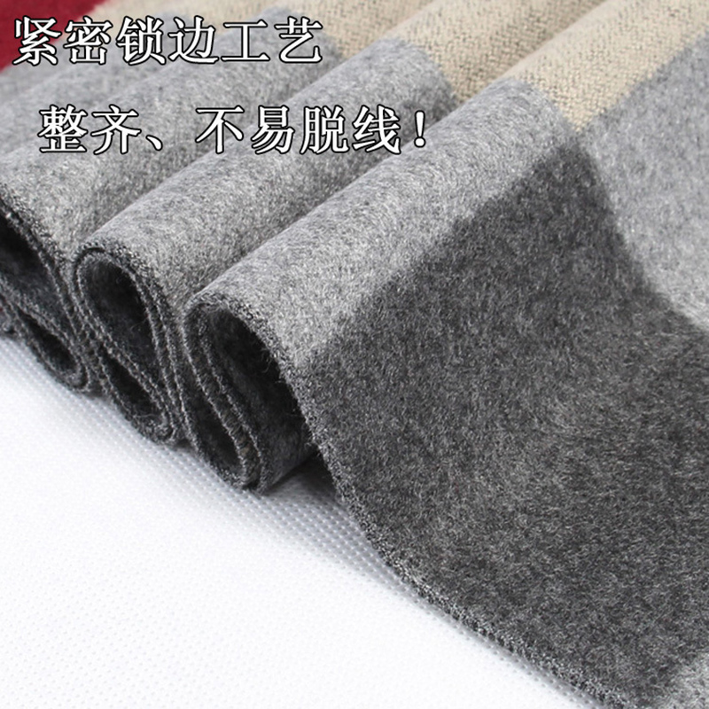 ผู้ชายผ้าพันคอสําหรับชายฤดูหนา - Men Scarf Wool บทวิจารณ์และราคา