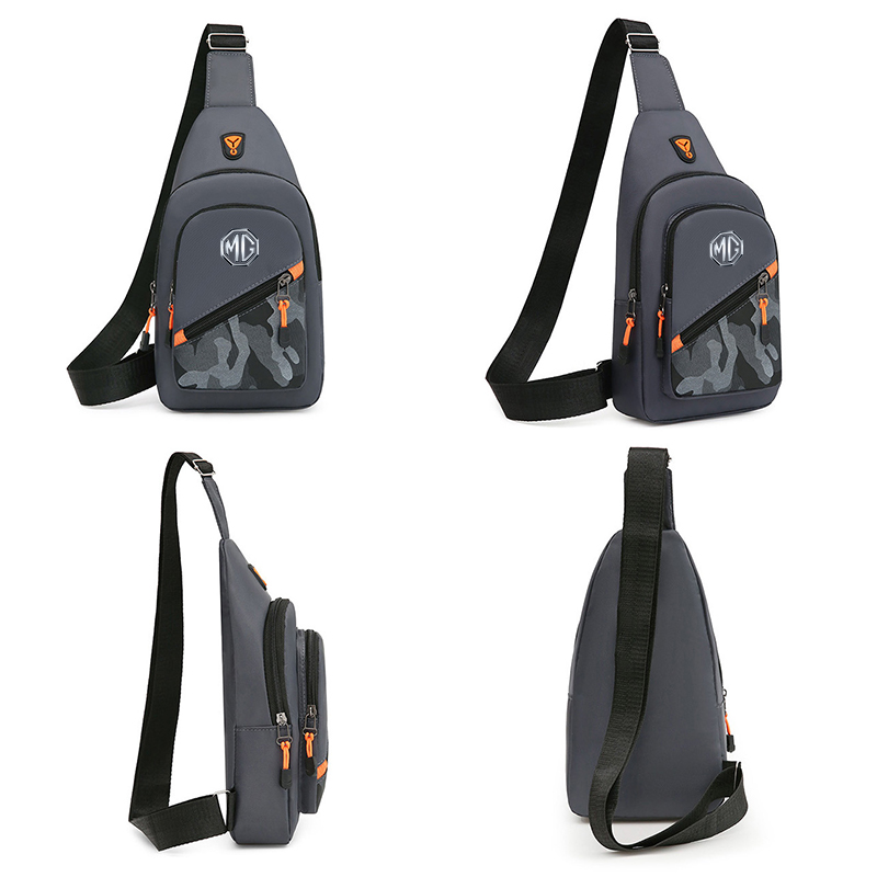กระเป๋าคาดอกลายพรางโลโก้รถยนต์ - Crossbody Bag Men บทวิจารณ์และราคา